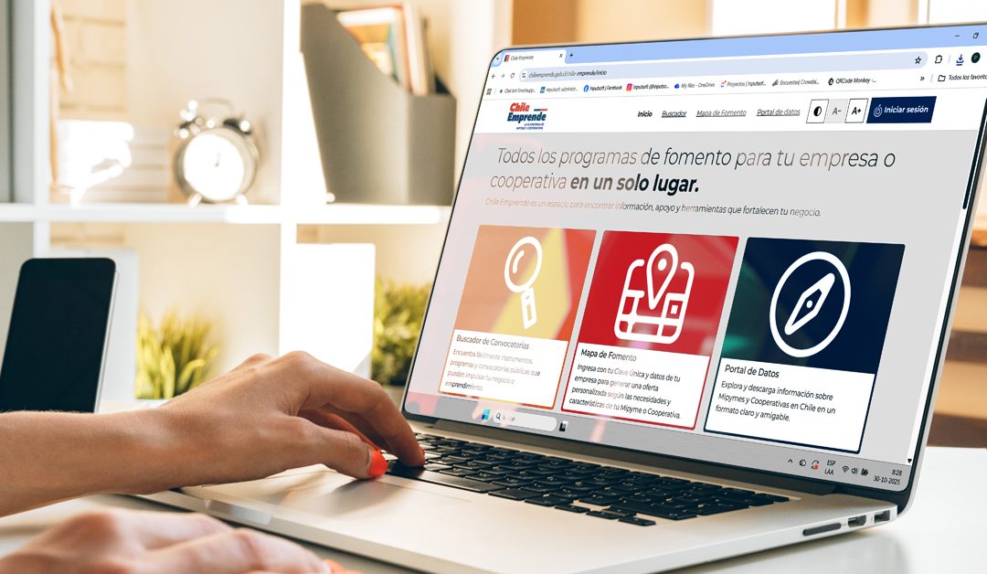 Plataforma Chile Emprende facilita a MiPymes y cooperativas el acceso a datos, subsidios y programas